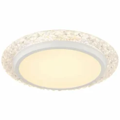 Luminaires Globo Lighting Éclairage Led|Abigail Plafonnier LED Blanc, 1 lumière