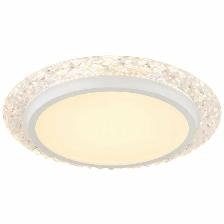 Luminaires Globo Lighting Éclairage Led|Abigail Plafonnier LED Blanc, 1 lumière