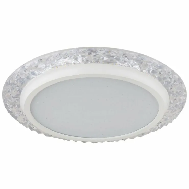 Luminaires Globo Lighting Éclairage Led|Abigail Plafonnier LED Blanc, 1 lumière