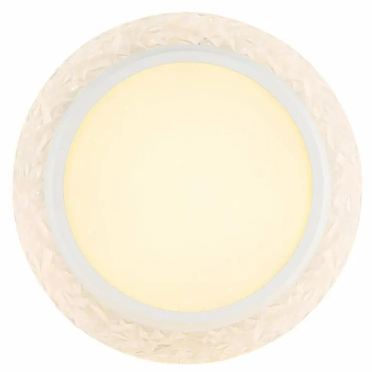 Luminaires Globo Lighting Éclairage Led|Abigail Plafonnier LED Blanc, 1 lumière