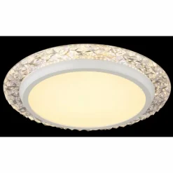 Luminaires Globo Lighting Éclairage Led|Abigail Plafonnier LED Blanc, 1 lumière