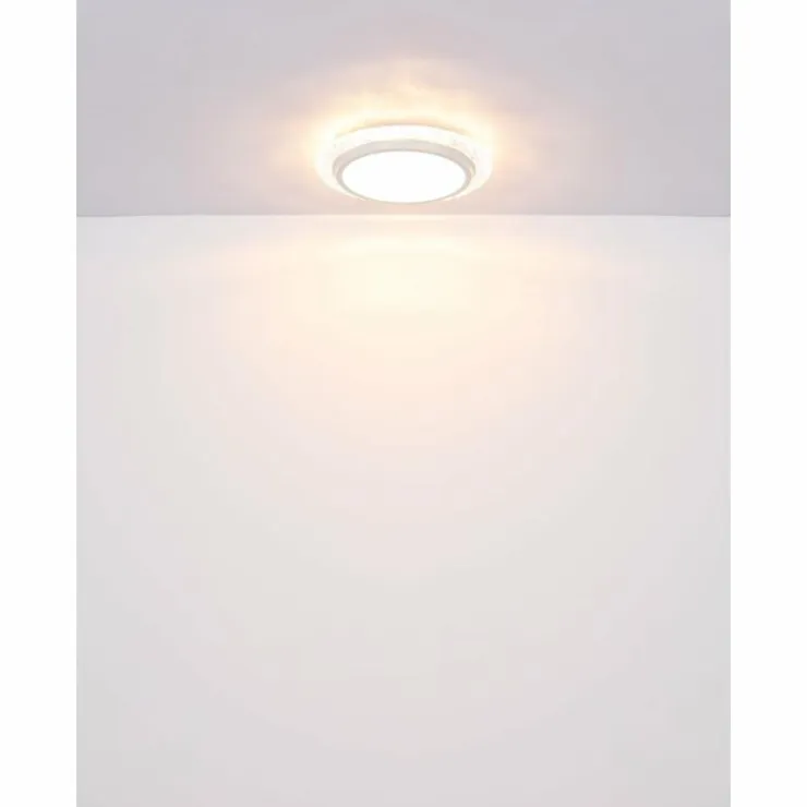 Luminaires Globo Lighting Éclairage Led|Abigail Plafonnier LED Blanc, 1 lumière