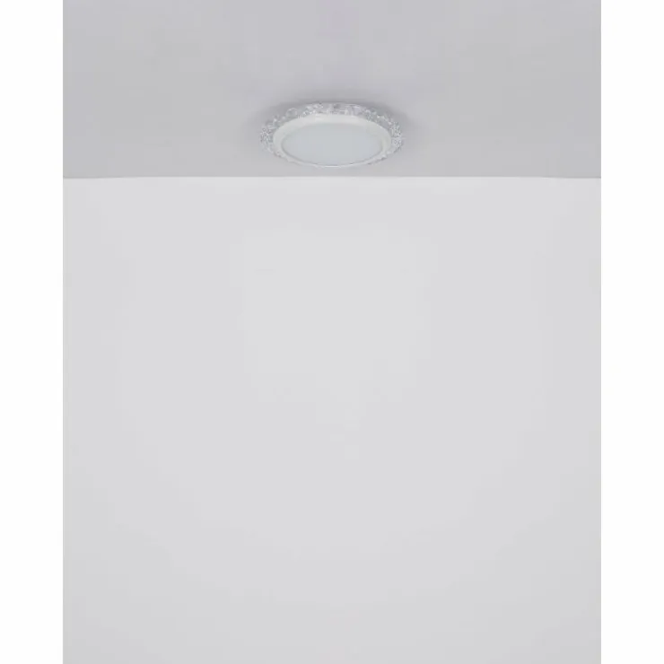 Luminaires Globo Lighting Éclairage Led|Abigail Plafonnier LED Blanc, 1 lumière