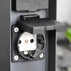 Abilene Prises électriques d'extérieur Anthracite