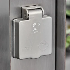 Abilene Prises électriques d'extérieur Acier inoxydable