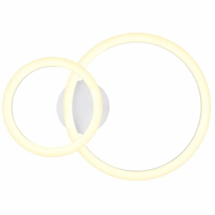 Luminaires Globo Lighting Éclairage Led|ADDA Plafonnier LED Blanc, 1 lumière