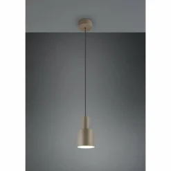 Luminaires Trio Suspensions|Agudo Suspension Brun, 1 lumière