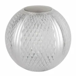 Luminaires Globo Lighting Éclairage Led|Aida Lampe à poser LED Nickel mat, Transparent, 1 lumière