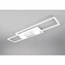 Luminaires Trio Éclairage Led|ALBANY Plafonnier LED Blanc, 1 lumière, Télécommandes