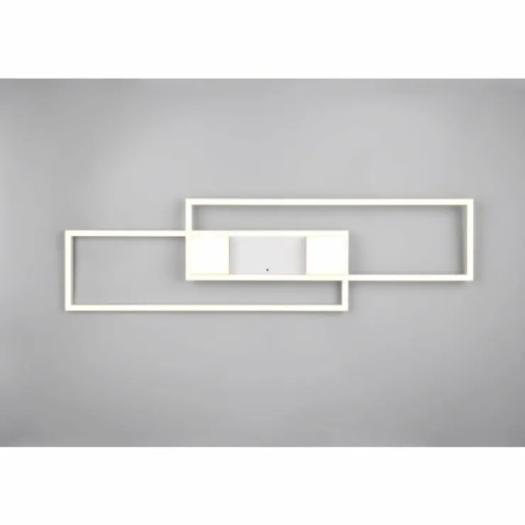 Luminaires Trio Éclairage Led|ALBANY Plafonnier LED Blanc, 1 lumière, Télécommandes