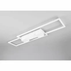 Luminaires Trio Éclairage Led|ALBANY Plafonnier LED Blanc, 1 lumière, Télécommandes