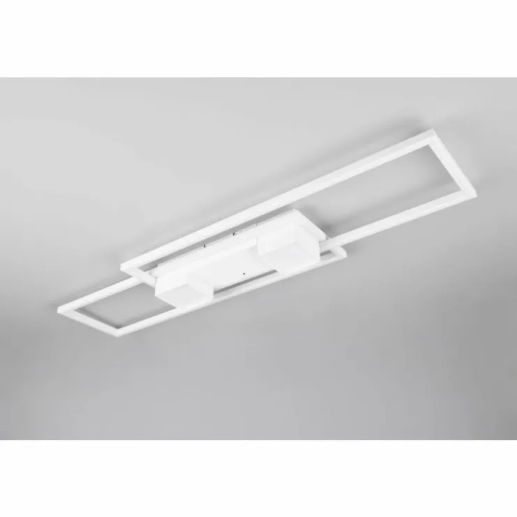 Luminaires Trio Éclairage Led|ALBANY Plafonnier LED Blanc, 1 lumière, Télécommandes