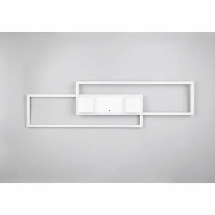 Luminaires Trio Éclairage Led|ALBANY Plafonnier LED Blanc, 1 lumière, Télécommandes