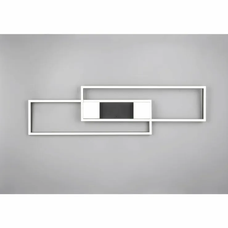 Luminaires Trio Éclairage Led|ALBANY Plafonnier LED Noir, 1 lumière, Télécommandes