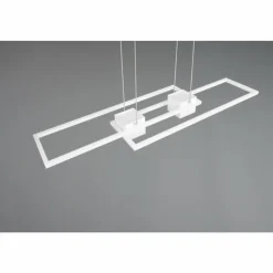 Luminaires Trio Suspensions|ALBANY Suspension LED Blanc, 1 lumière, Télécommandes