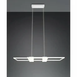 Luminaires Trio Suspensions|ALBANY Suspension LED Blanc, 1 lumière, Télécommandes