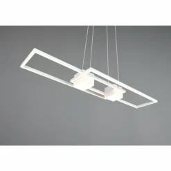 Luminaires Trio Suspensions|ALBANY Suspension LED Blanc, 1 lumière, Télécommandes