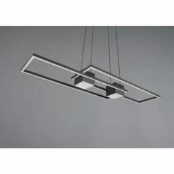 Luminaires Trio Éclairage Led|ALBANY Suspension LED Noir, 1 lumière, Télécommandes