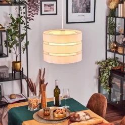 hofstein Suspensions|Alera Suspension, Suspension Blanc, 1 lumière