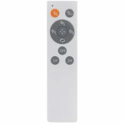 Alisha Ventilateur de plafond lumineux Luminaires Globo Lighting Noir, 5 lumières, Télécommandes
