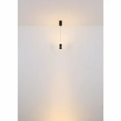 Luminaires Globo Lighting Éclairage Led|Alvarado Suspension LED Noir, 1 lumière