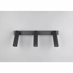 Luminaires Trio Éclairage Led|Ambala Spot de plafond LED Noir, 3 lumières