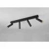Luminaires Trio Éclairage Led|Ambala Spot de plafond LED Noir, 4 lumières