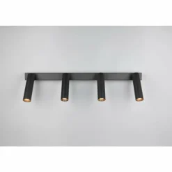 Luminaires Trio Éclairage Led|Ambala Spot de plafond LED Noir, 4 lumières