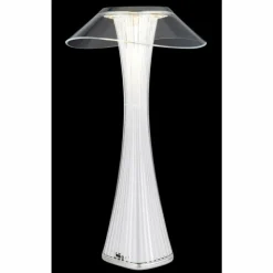 Luminaires Globo Lighting Lampes À Poser|Ambra Lampe à poser LED Chrome, Transparent, 1 lumière