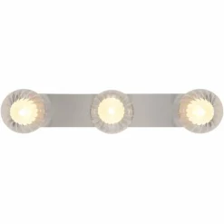 Ander Plafonnier Luminaires Globo Lighting Nickel mat, 3 lumières