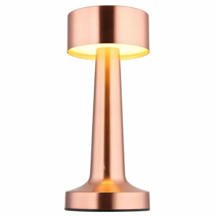 Luminaires Globo Lighting Éclairage Led|Angelika Lampe à poser LED Cuivre, 1 lumière