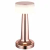 Luminaires Globo Lighting Lampes À Poser|Angelika Lampe à poser LED Cuivre, 1 lumière