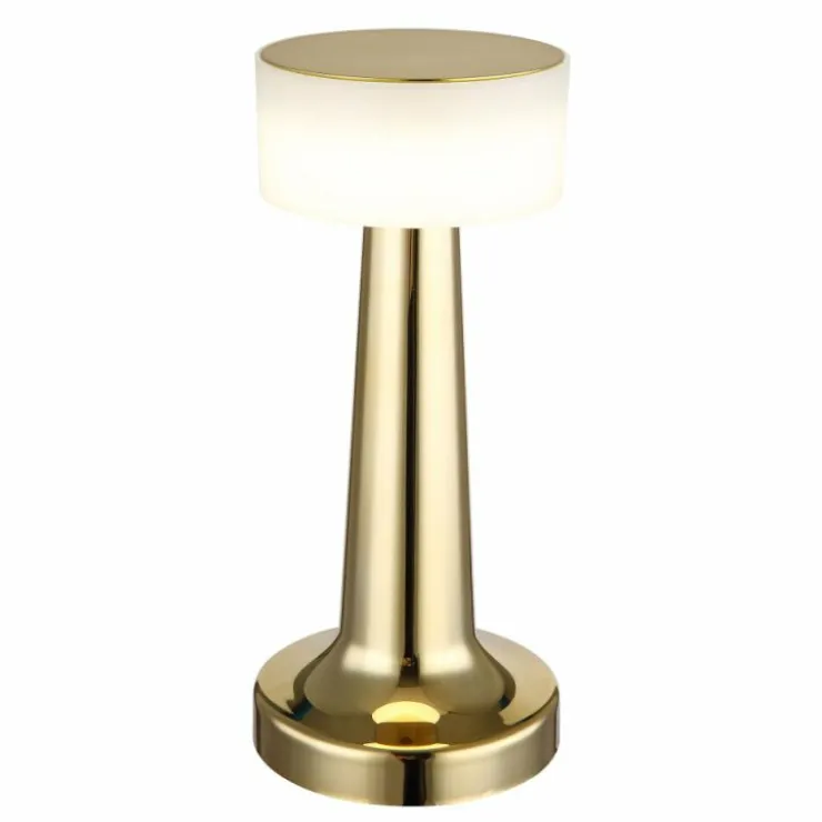 Luminaires Globo Lighting Éclairage Led|Angelika Lampe à poser LED Laiton, 1 lumière
