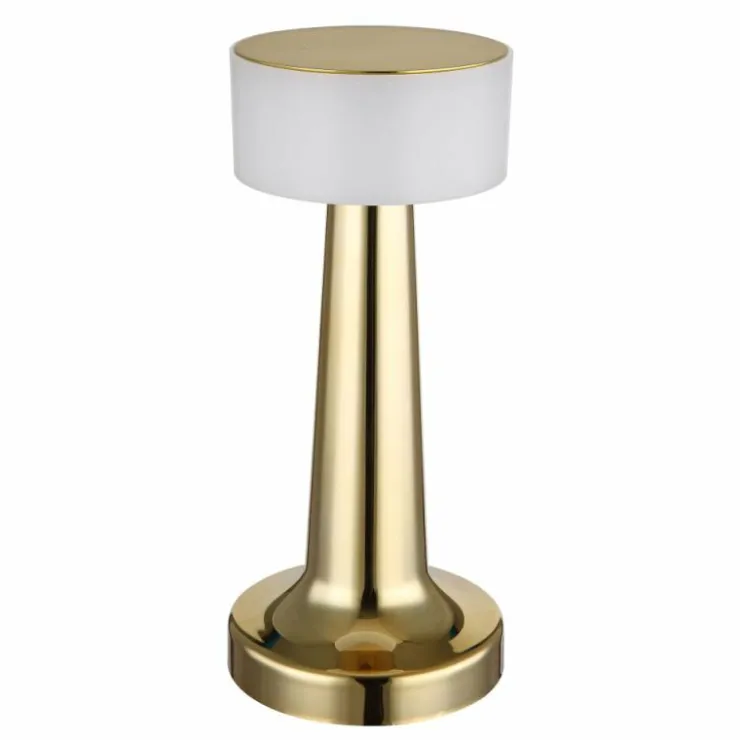 Luminaires Globo Lighting Éclairage Led|Angelika Lampe à poser LED Laiton, 1 lumière