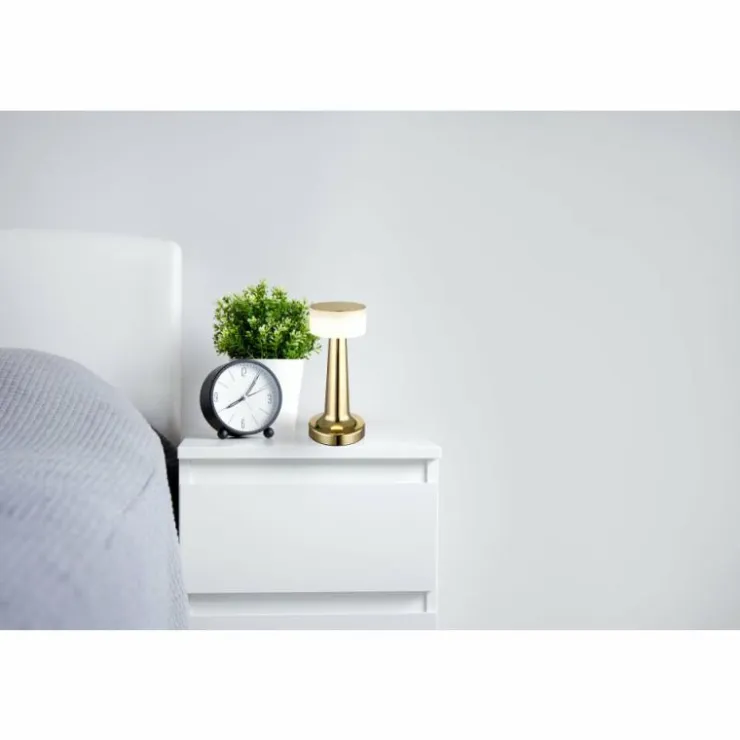 Luminaires Globo Lighting Éclairage Led|Angelika Lampe à poser LED Laiton, 1 lumière