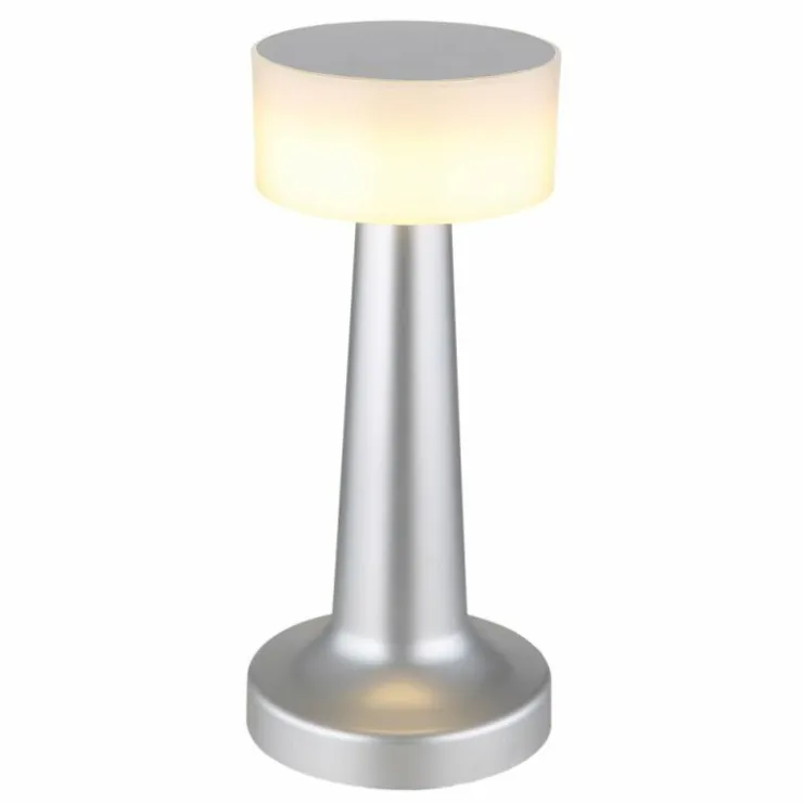 Luminaires Globo Lighting Éclairage Led|Angelika Lampe à poser LED Nickel mat, 1 lumière