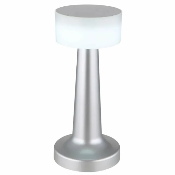 Luminaires Globo Lighting Éclairage Led|Angelika Lampe à poser LED Nickel mat, 1 lumière