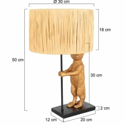 Luminaires Steinhauer Lampes À Poser|Animaux Lampe à poser Noir, 1 lumière