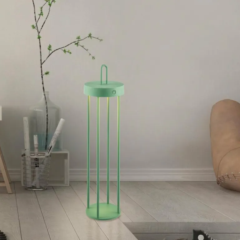 ANSELM Lampadaire Luminaires Leuchten Direkt LED Vert, 1 lumière