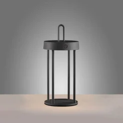 ANSELM Lampe à poser Luminaires Leuchten Direkt LED Noir, 1 lumière