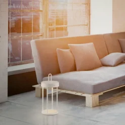ANSELM Lampe à poser Luminaires Leuchten Direkt LED Gris, 1 lumière