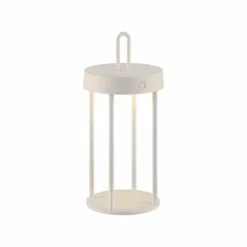 ANSELM Lampe à poser Luminaires Leuchten Direkt LED Gris, 1 lumière