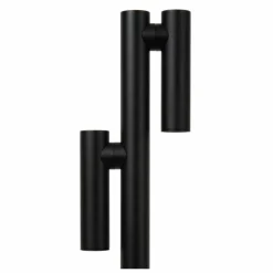 Luminaires Lucide Éclairage Led|ANTRIM Lampadaire LED Noir, 2 lumières