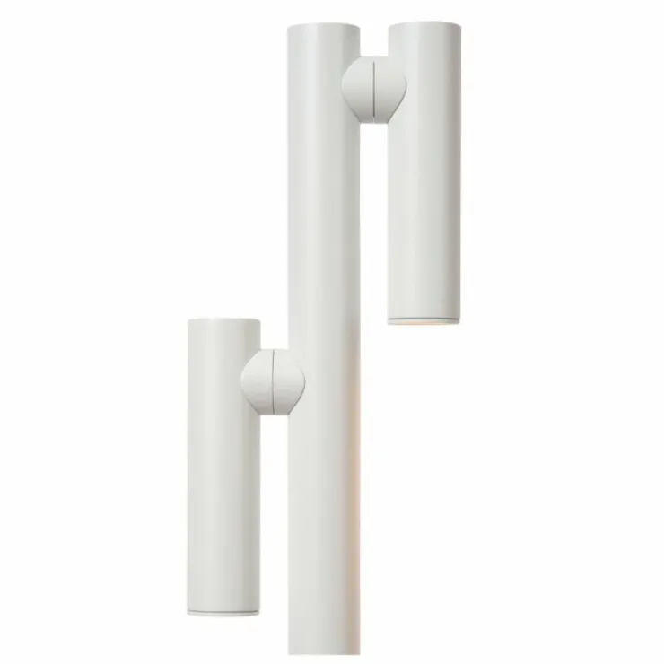 Luminaires Lucide Éclairage Led|ANTRIM Lampadaire LED Blanc, 2 lumières