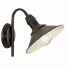 Luminaires Eglo Appliques|Applique Eglo STOCKBURY Beige, Brun foncé, 1 lumière