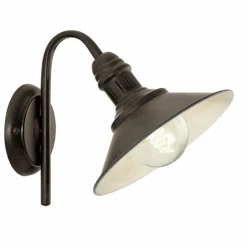 Luminaires Eglo Appliques|Applique Eglo STOCKBURY Beige, Brun foncé, 1 lumière