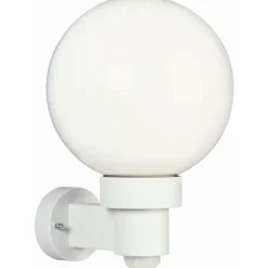 Applique extérieure Albert 257 Blanc, 1 lumière, Détecteur de mouvement