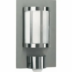 Applique extérieure Albert 6141 Acier inoxydable, 1 lumière, Détecteur de mouvement