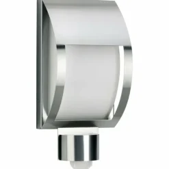 Applique extérieure Albert 6278 Acier inoxydable, 1 lumière, Détecteur de mouvement