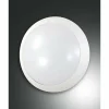 Applique extérieure Fabas Luce WIGTON Blanc, 1 lumière, Détecteur de mouvement